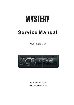 Service manual MYSTERY MAR-909U ― Manual-Shop.ru