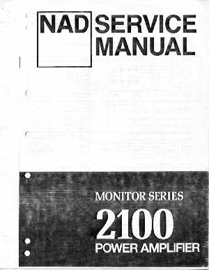 Service manual NAD 2100  ― Manual-Shop.ru