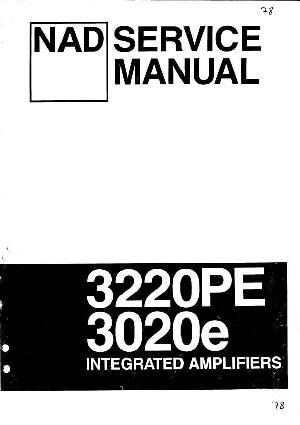 Service manual NAD 3020E ― Manual-Shop.ru