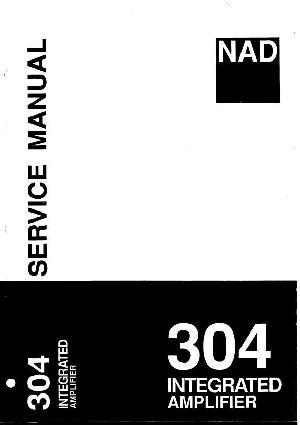 Service manual NAD 304 ― Manual-Shop.ru
