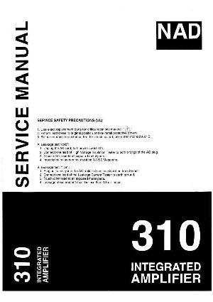 Service manual NAD 310 ― Manual-Shop.ru