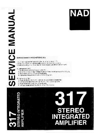 Service manual NAD 317 ― Manual-Shop.ru
