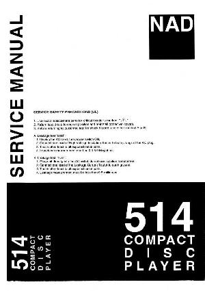 Service manual NAD 514 ― Manual-Shop.ru
