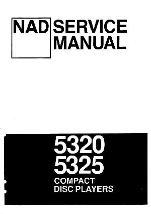 Service manual NAD 5320, NAD 5325 ― Manual-Shop.ru