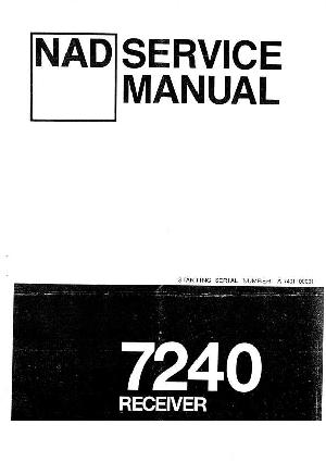 Service manual NAD 7240 ― Manual-Shop.ru