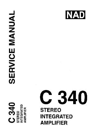 Service manual NAD C340 ― Manual-Shop.ru