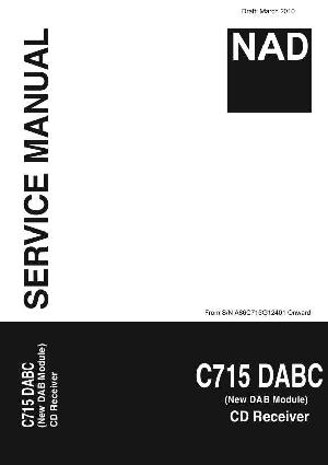 Service manual NAD C715DABC V2 ― Manual-Shop.ru
