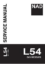 Service manual NAD L54