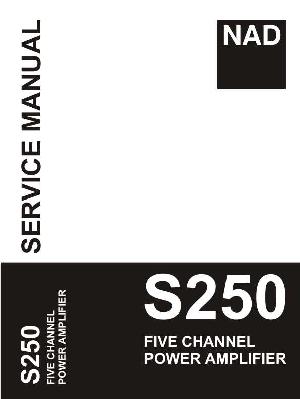 Сервисная инструкция NAD S250 ― Manual-Shop.ru