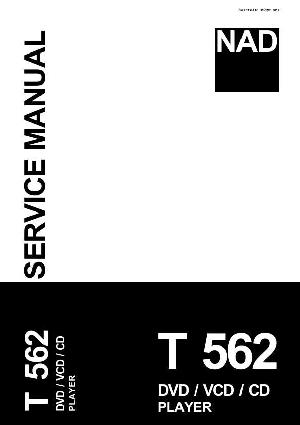 Сервисная инструкция NAD T562 ― Manual-Shop.ru