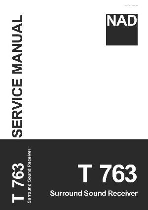Сервисная инструкция NAD T763  ― Manual-Shop.ru