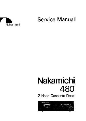 Service manual Nakamichi 480 ― Manual-Shop.ru