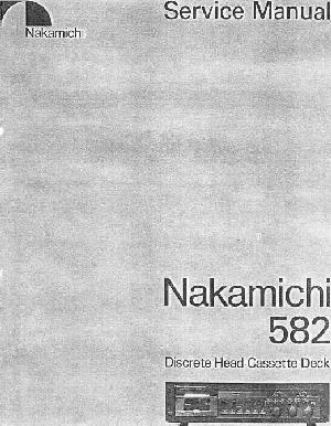 Service manual Nakamichi 582 ― Manual-Shop.ru