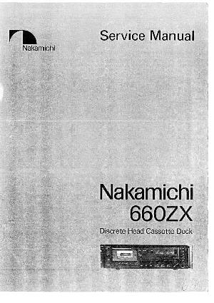 Сервисная инструкция Nakamichi 660ZX ― Manual-Shop.ru