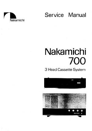Service manual Nakamichi 700 ― Manual-Shop.ru