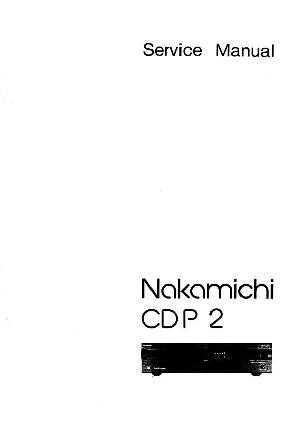 Service manual Nakamichi CDP-2 ― Manual-Shop.ru