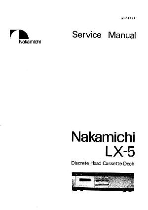 Service manual Nakamichi LX-5 ― Manual-Shop.ru