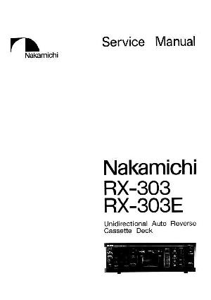 Service manual NAKAMICHI RX-303, RX-303E ― Manual-Shop.ru
