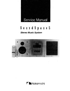 Сервисная инструкция Nakamichi SOUNDSPACE 5 ― Manual-Shop.ru