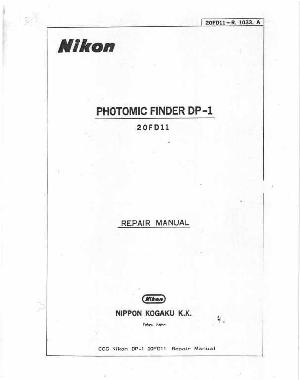 Service manual Nikon DP-1 ― Manual-Shop.ru