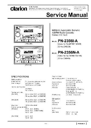 Service manual Clarion PN-2356NA ― Manual-Shop.ru