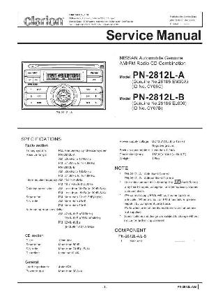 Service manual Clarion PN-2812L ― Manual-Shop.ru