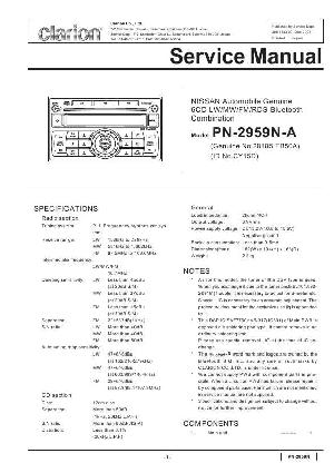 Service manual Clarion PN-2959NA ― Manual-Shop.ru