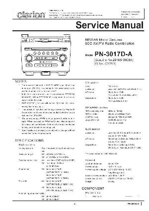 Service manual Clarion PN-3017D-A ― Manual-Shop.ru