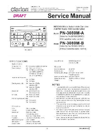 Service manual Clarion PN-3080MA ― Manual-Shop.ru