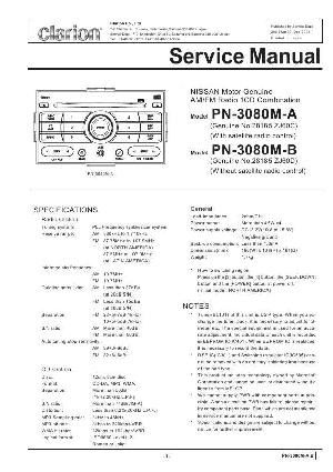 Service manual Clarion PN-3080MA, B ― Manual-Shop.ru