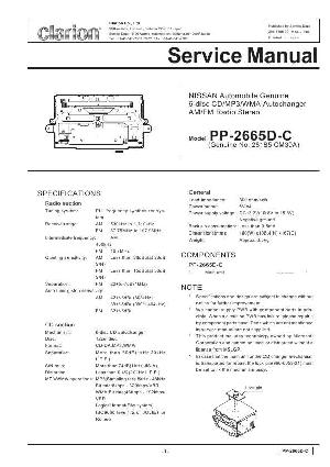 Service manual Clarion PP-2665DC ― Manual-Shop.ru