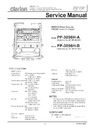 Service manual Clarion PP-3056HA, HB ― Manual-Shop.ru