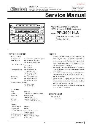 Service manual Clarion PP-3091HA ― Manual-Shop.ru
