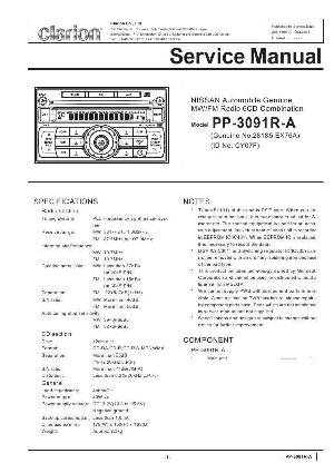 Service manual Clarion PP-3091RA ― Manual-Shop.ru