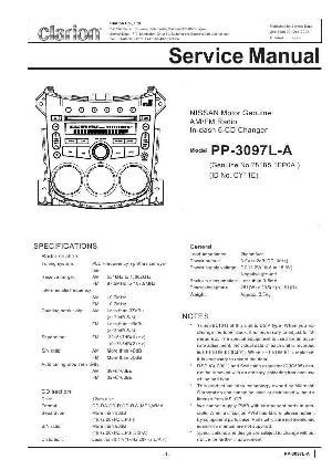 Service manual Clarion PP-3097L-A ― Manual-Shop.ru