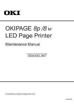 Service manual OKI 8P8W ― Manual-Shop.ru