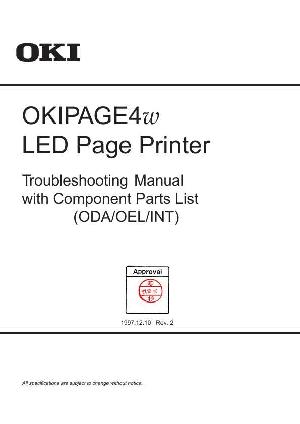 Сервисная инструкция OKI OP4W ― Manual-Shop.ru