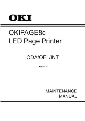Сервисная инструкция OKI OP8C ― Manual-Shop.ru