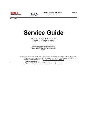 Service manual Okidata OKICOLOR-8, 8N ― Manual-Shop.ru