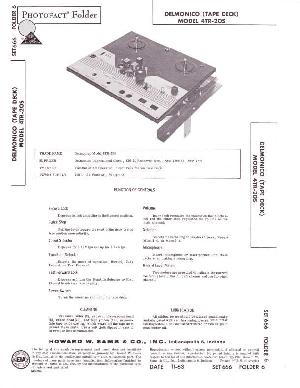 Сервисная инструкция DELMONICO 4TR-20S ― Manual-Shop.ru