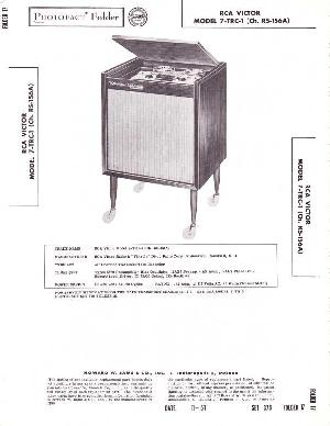 Сервисная инструкция RCA VICTOR 7-TRC-1 (CH. RS-156A) ― Manual-Shop.ru