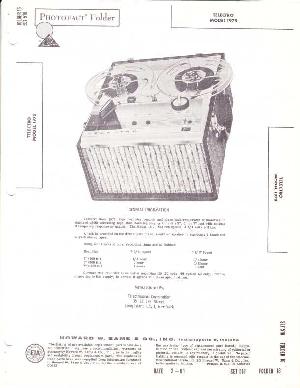 Service manual TELECTRO 1975 ― Manual-Shop.ru