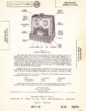 Сервисная инструкция WILCOX-GAY 5U SERIES ― Manual-Shop.ru