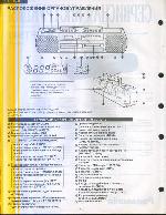 Сервисная инструкция PANASONIC RX-FT590, RUS