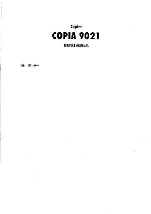 Service manual Olivetti COPIA 9021 ― Manual-Shop.ru