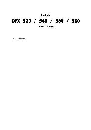 Service manual Olivetti OFX-520, OFX-540, OFX-560, OFX-580 ― Manual-Shop.ru