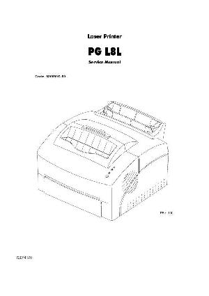 Service manual Olivetti PG-L8L ― Manual-Shop.ru