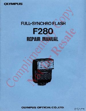 Service manual Olympus F280 ― Manual-Shop.ru