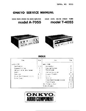 Service manual Onkyo A-7055 ― Manual-Shop.ru