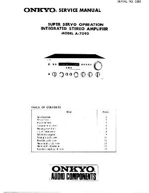 Service manual Onkyo A-7090 ― Manual-Shop.ru